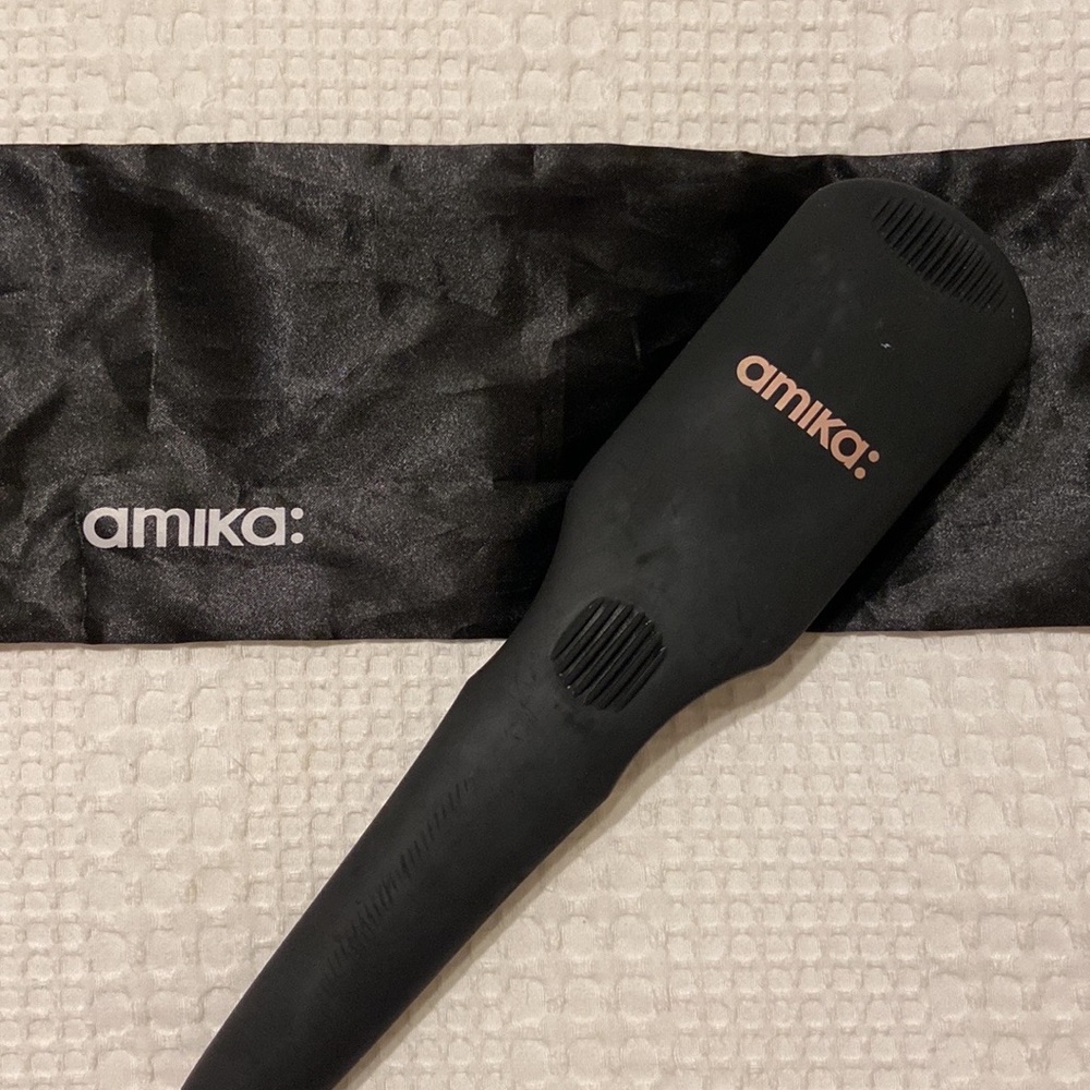 amika ired polished perfection straightening brush